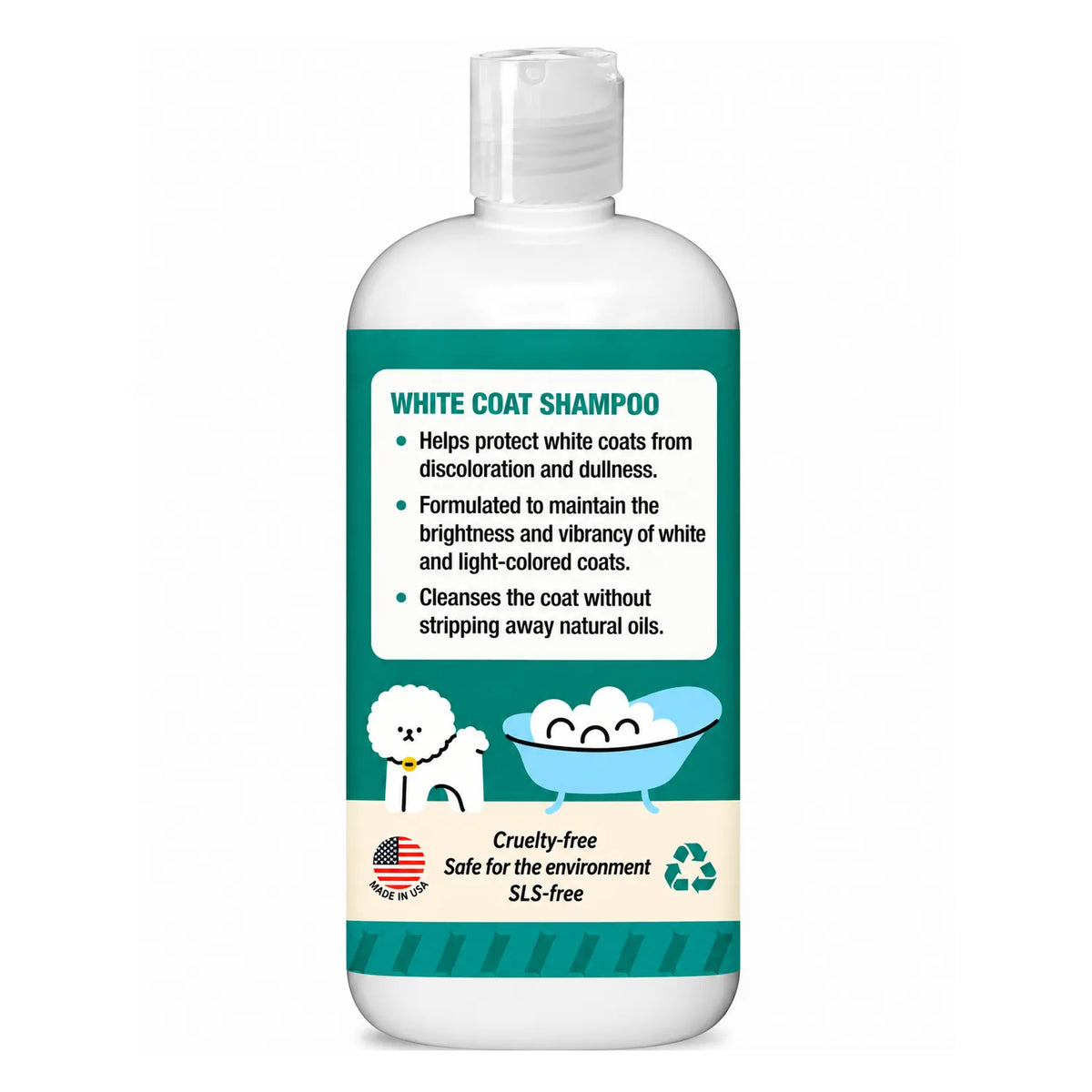 ThoozyPet White Coat Shampoo Green Tea & Mint 16oz
