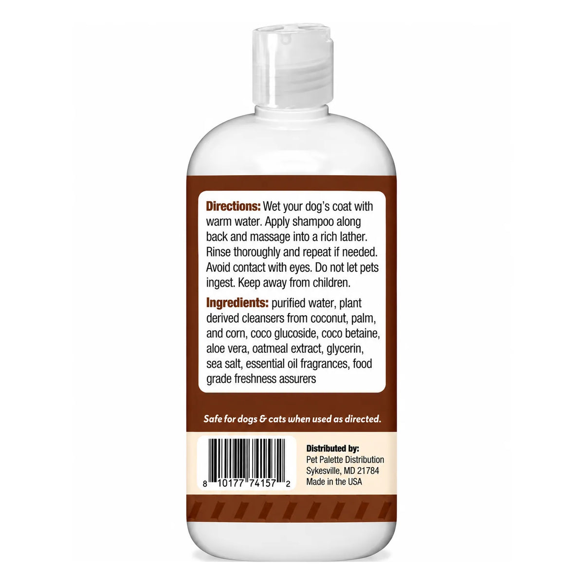 ThoozyPet Soothing Oatmeal Shampoo Milk & Honey 16oz
