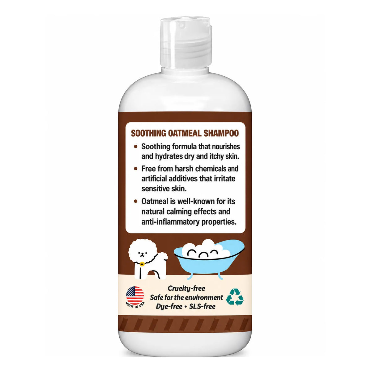 ThoozyPet Soothing Oatmeal Shampoo Milk & Honey 16oz