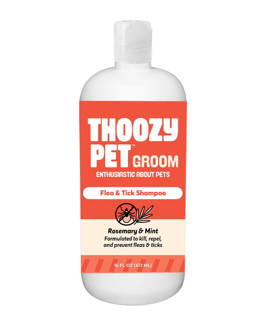 ThoozyPet Flea & Tick Shampoo Rosemary & Mint 16oz