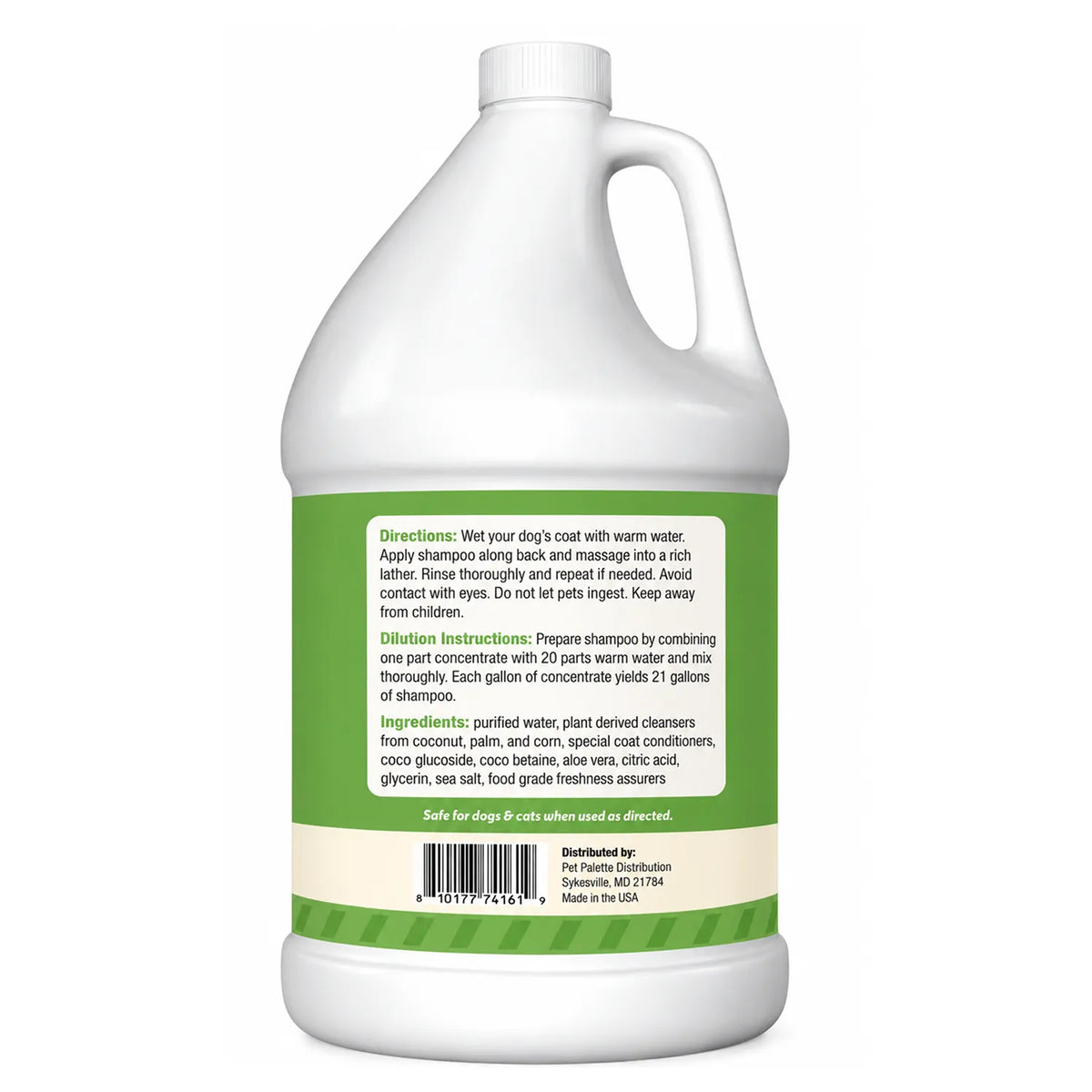 ThoozyPet 4-in-1 Shampoo/Conditioner White Tea & Pear 1 Gallon