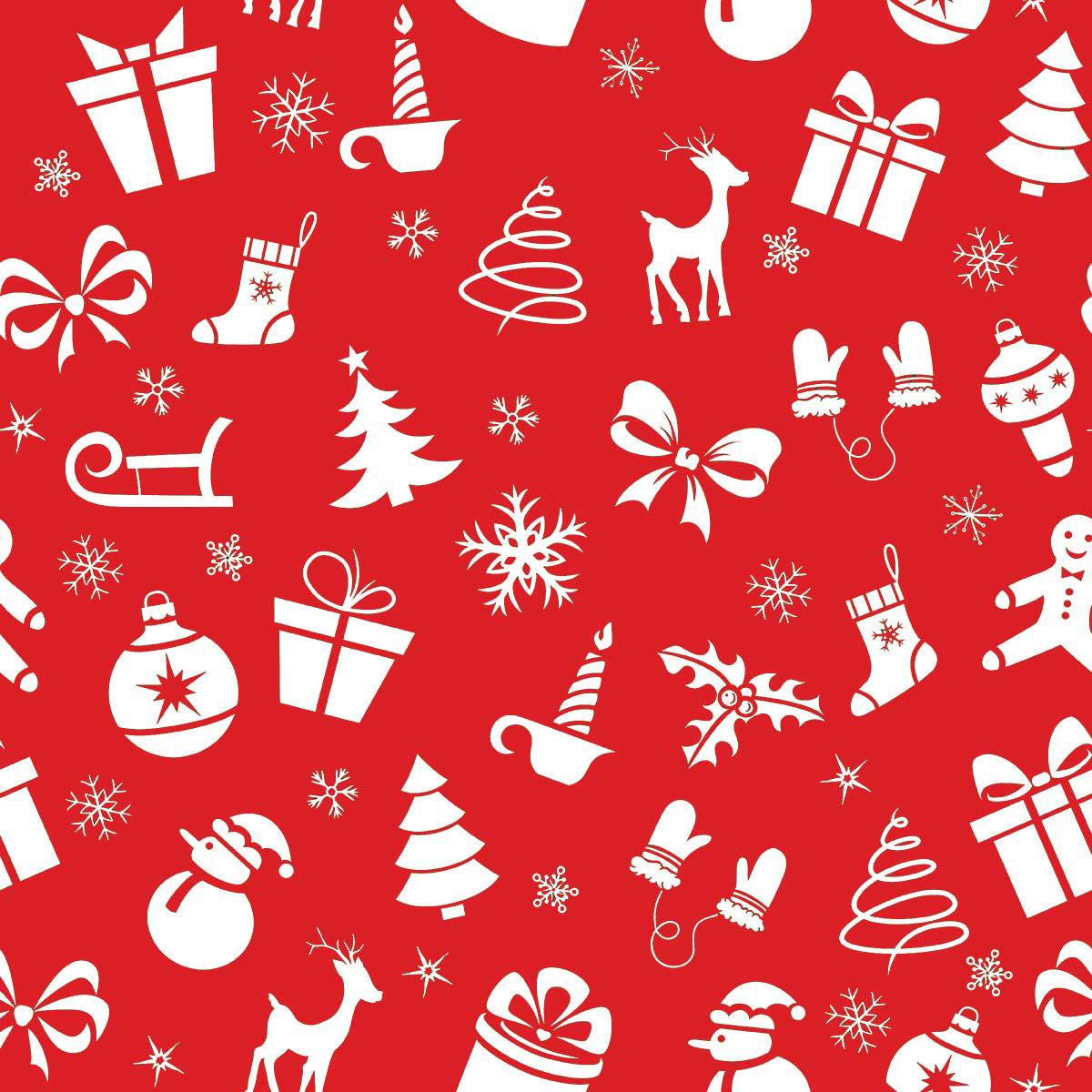 ThoozyPet Holly Days Bandana Red Medium / Large