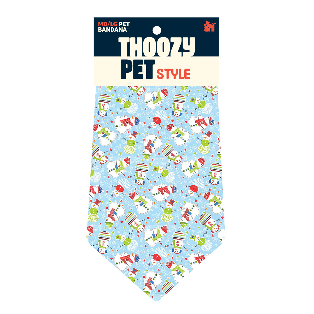 ThoozyPet Festive & Frosted Bandana Medium / Large