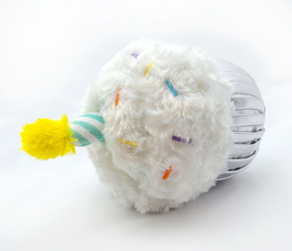 ThoozyPet Birthday Cupcake Plush Dog Toy 7"