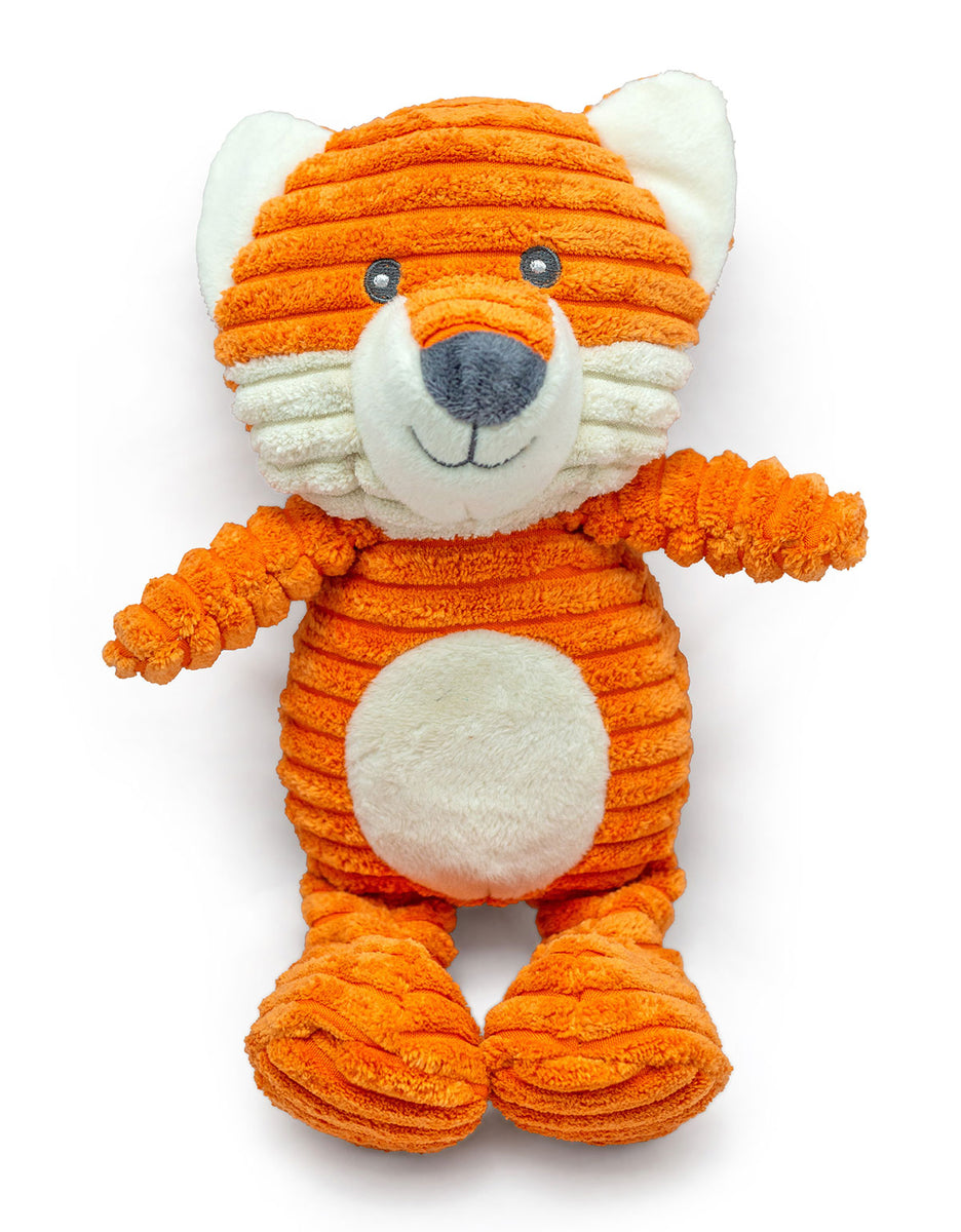 ThoozyPet Tuff & Cuddly Fox Plush Dog Toy 12.5"