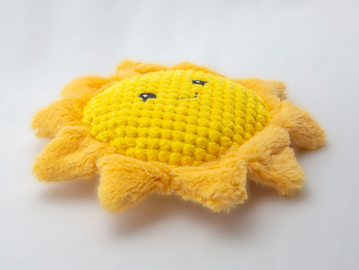 ThoozyPet Sun Plush Dog Toy 8"