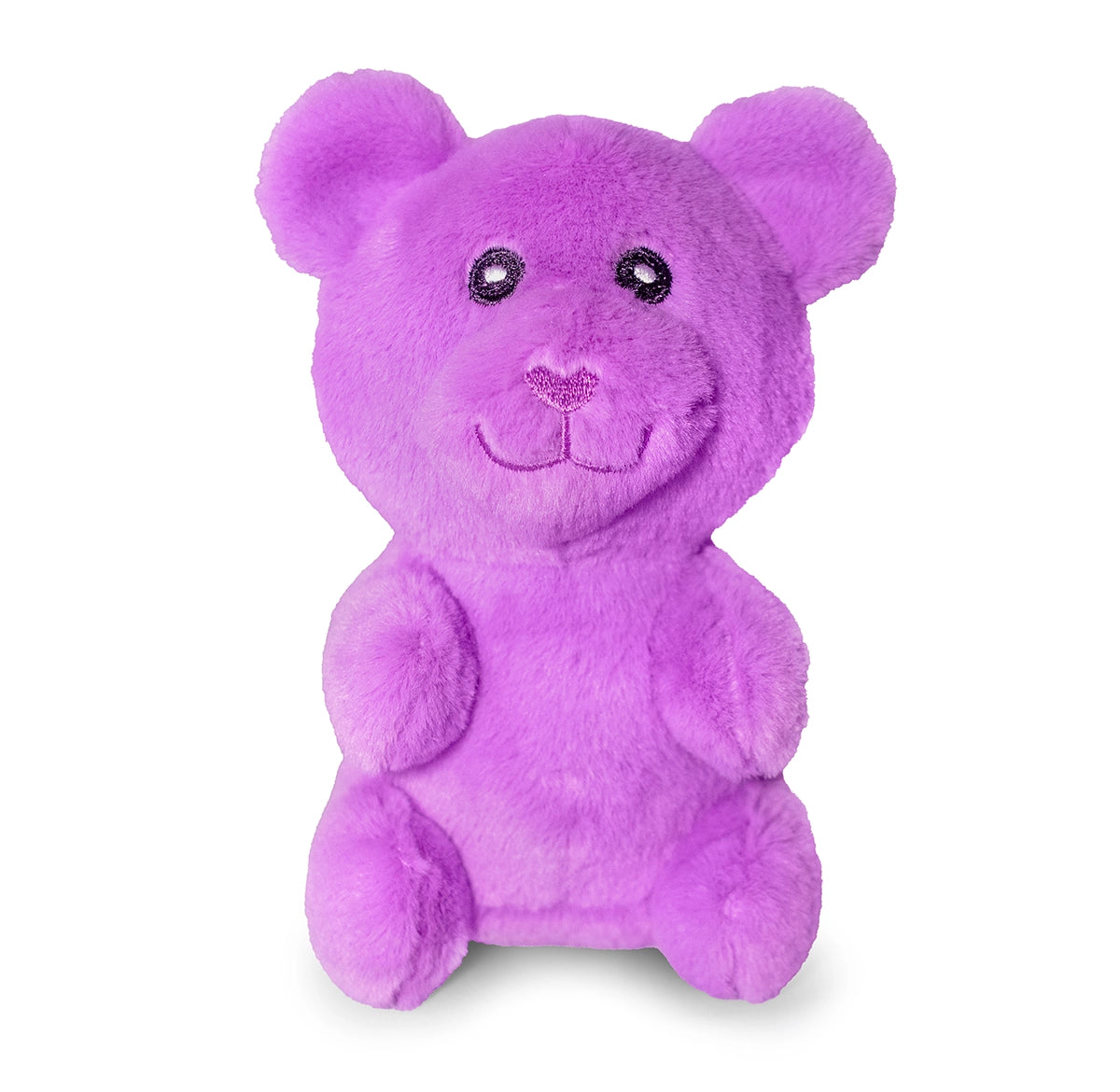 ThoozyPet Gummy Bear Plush Dog Toy Purple 6"