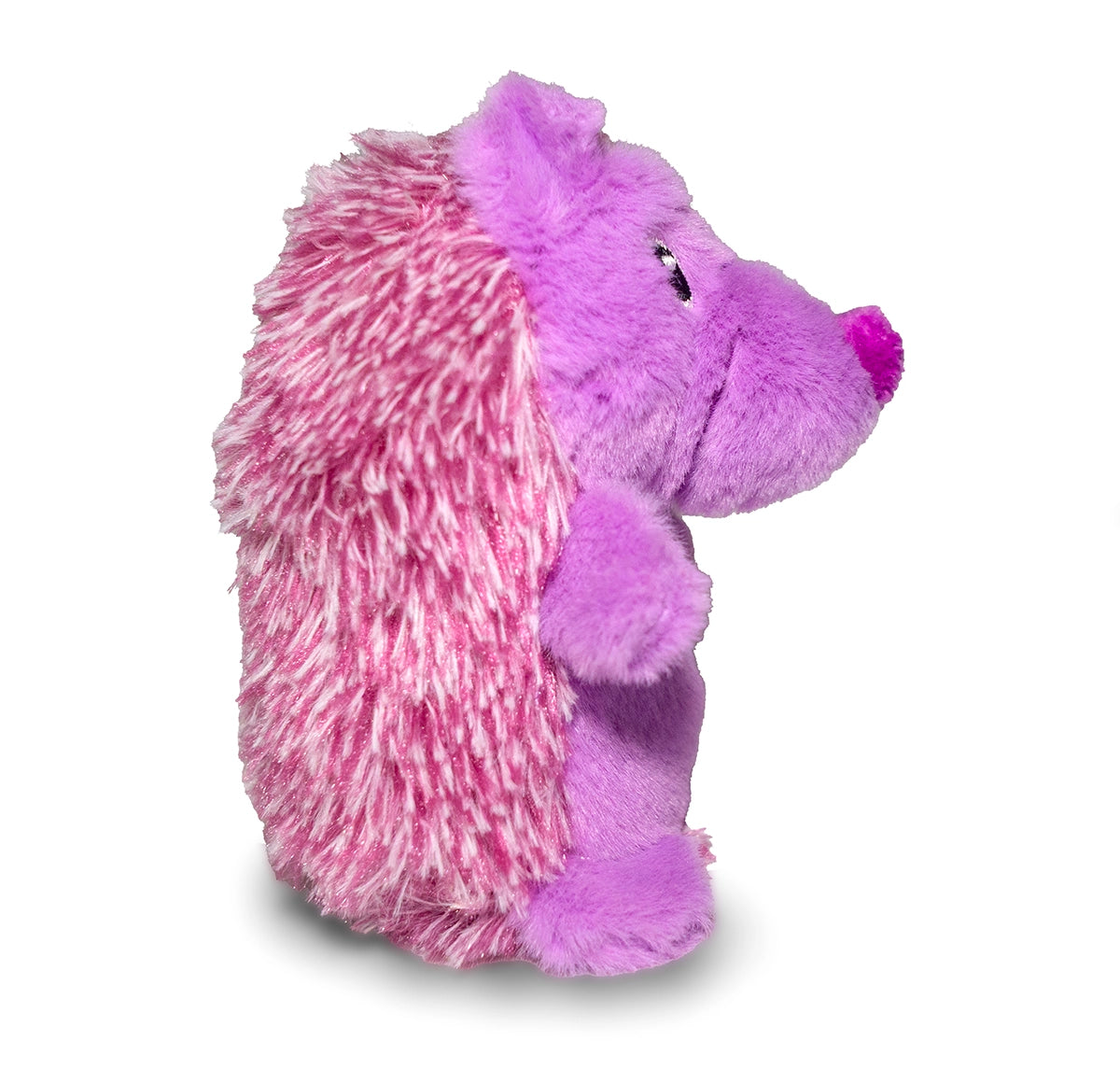 ThoozyPet Hedgehog Plush Dog Toy Purple 5"