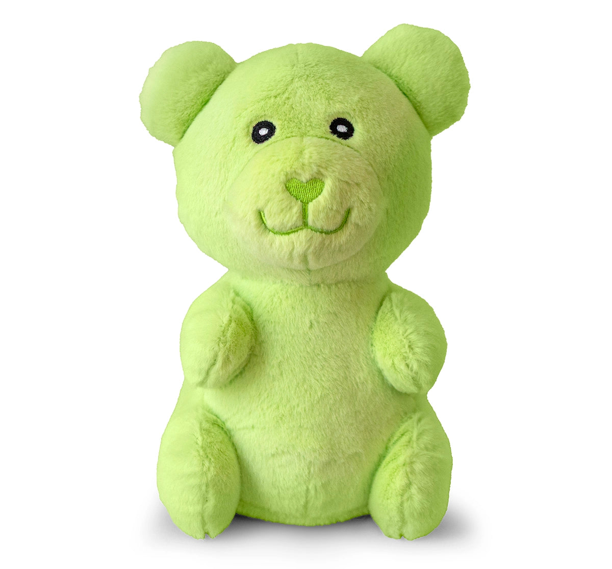 ThoozyPet Gummy Bear Plush Dog Toy Green 10"