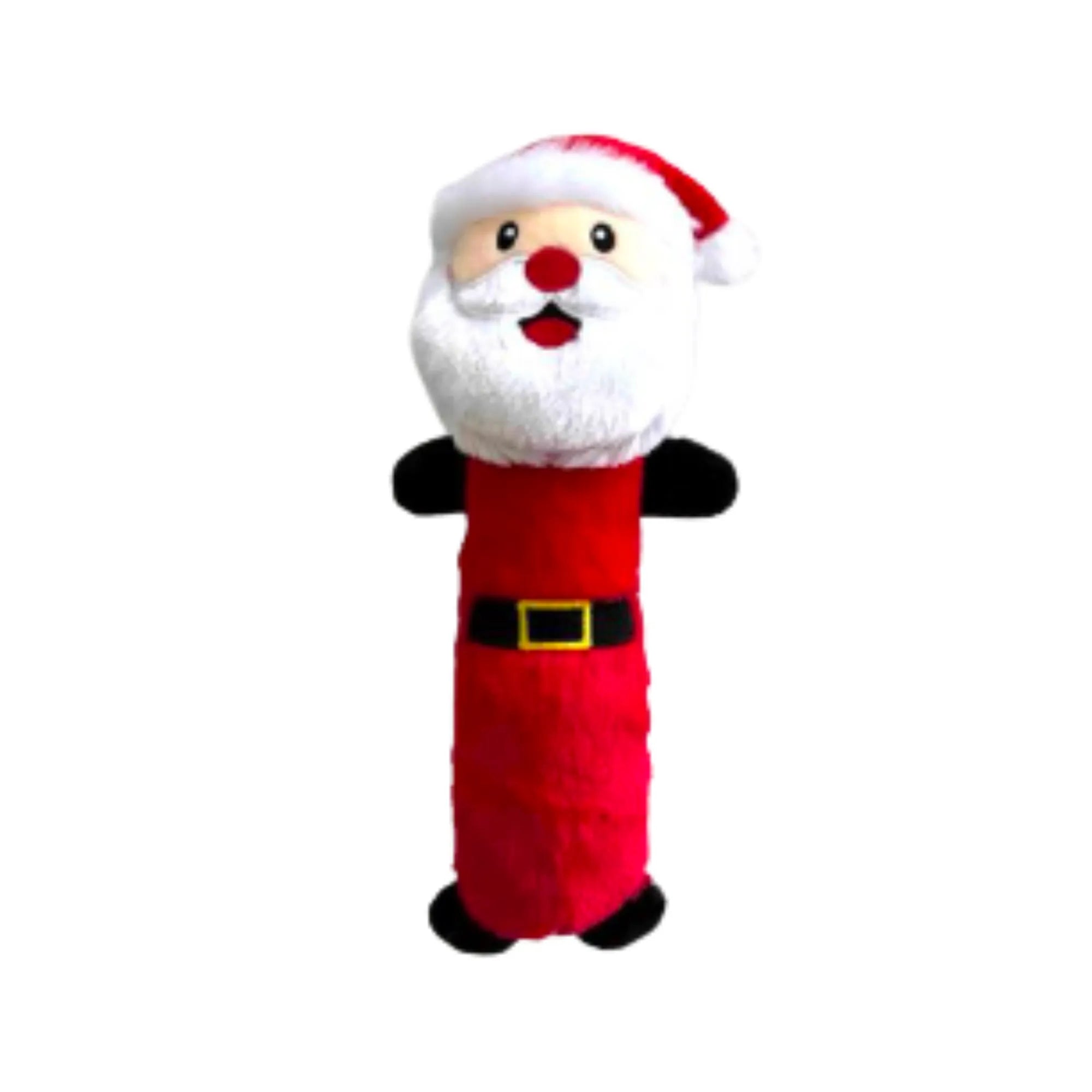 ThoozyPet Holiday Santa 12" Plush Dog Toy