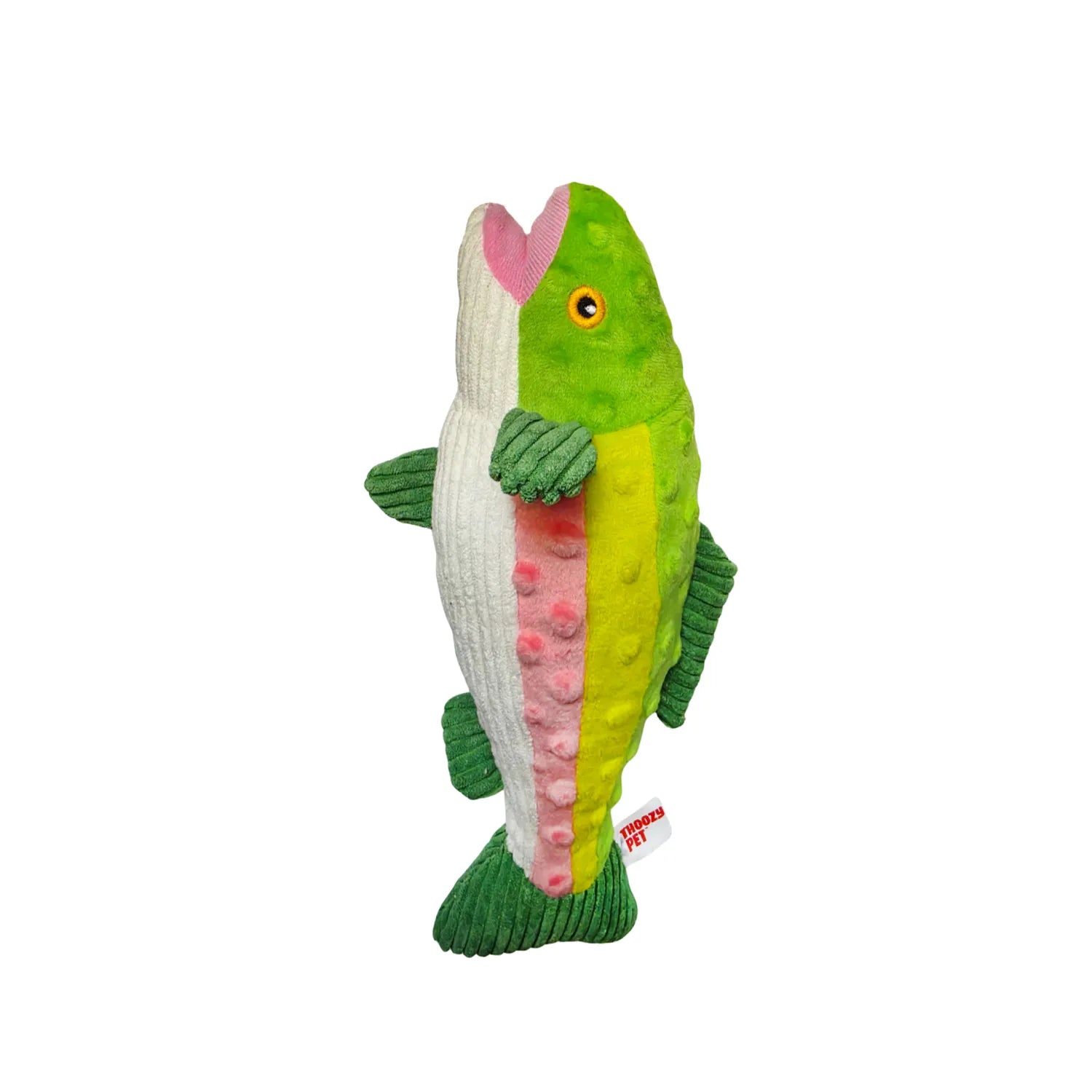 ThoozyPet Trout Plush Dog Toy 12"