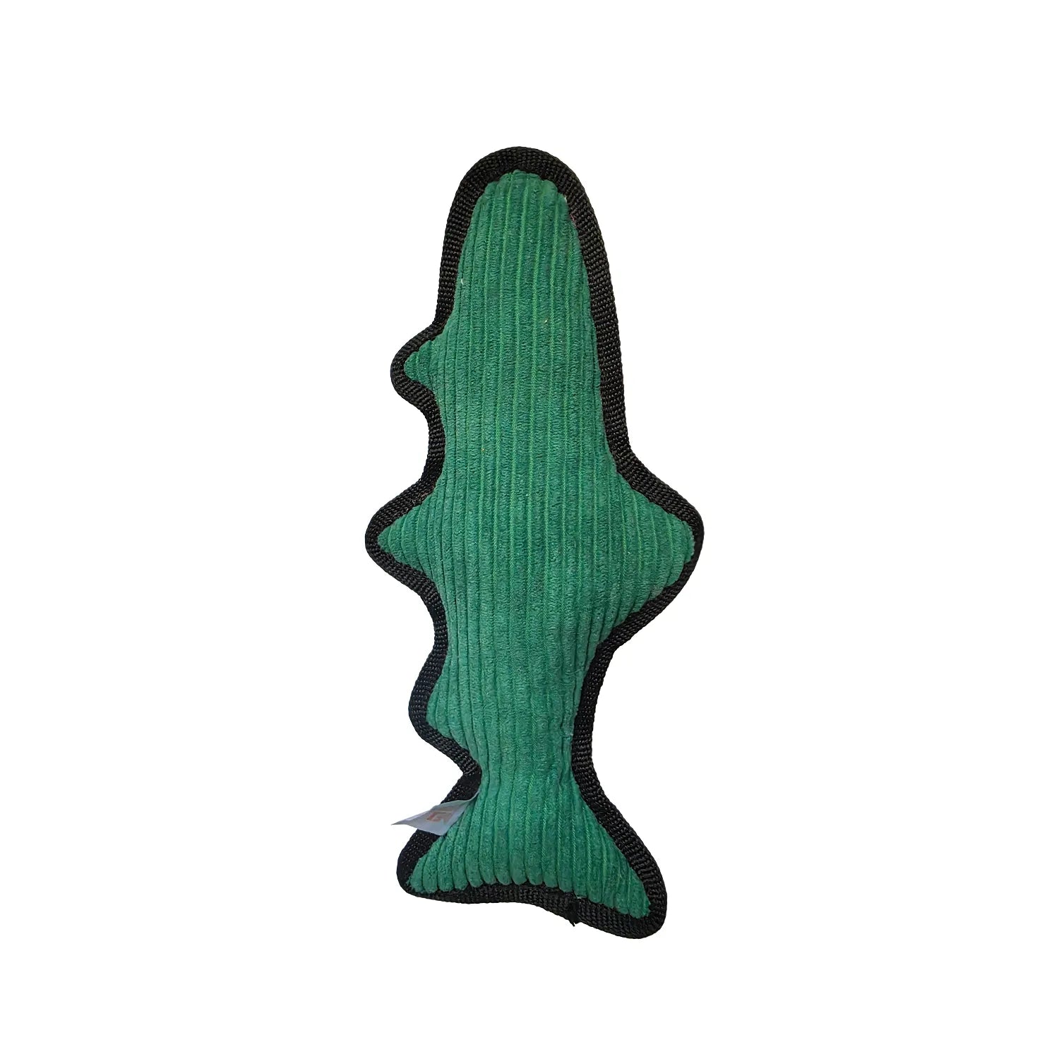 ThoozyPet Rainbow Trout Ballistic Plush Toy Green 12"