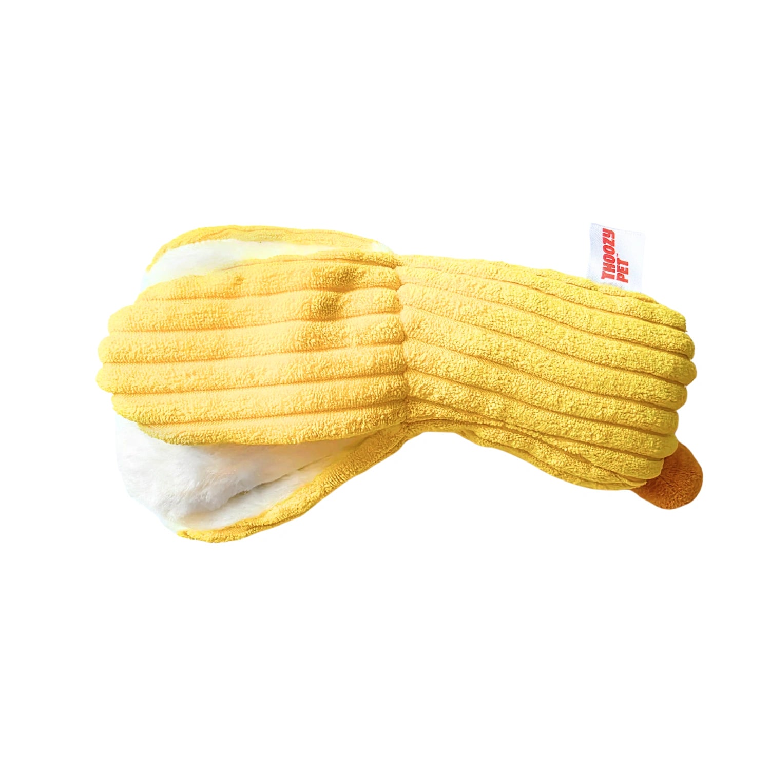 ThoozyPet Plush Banana Plush Dog Toy 11"
