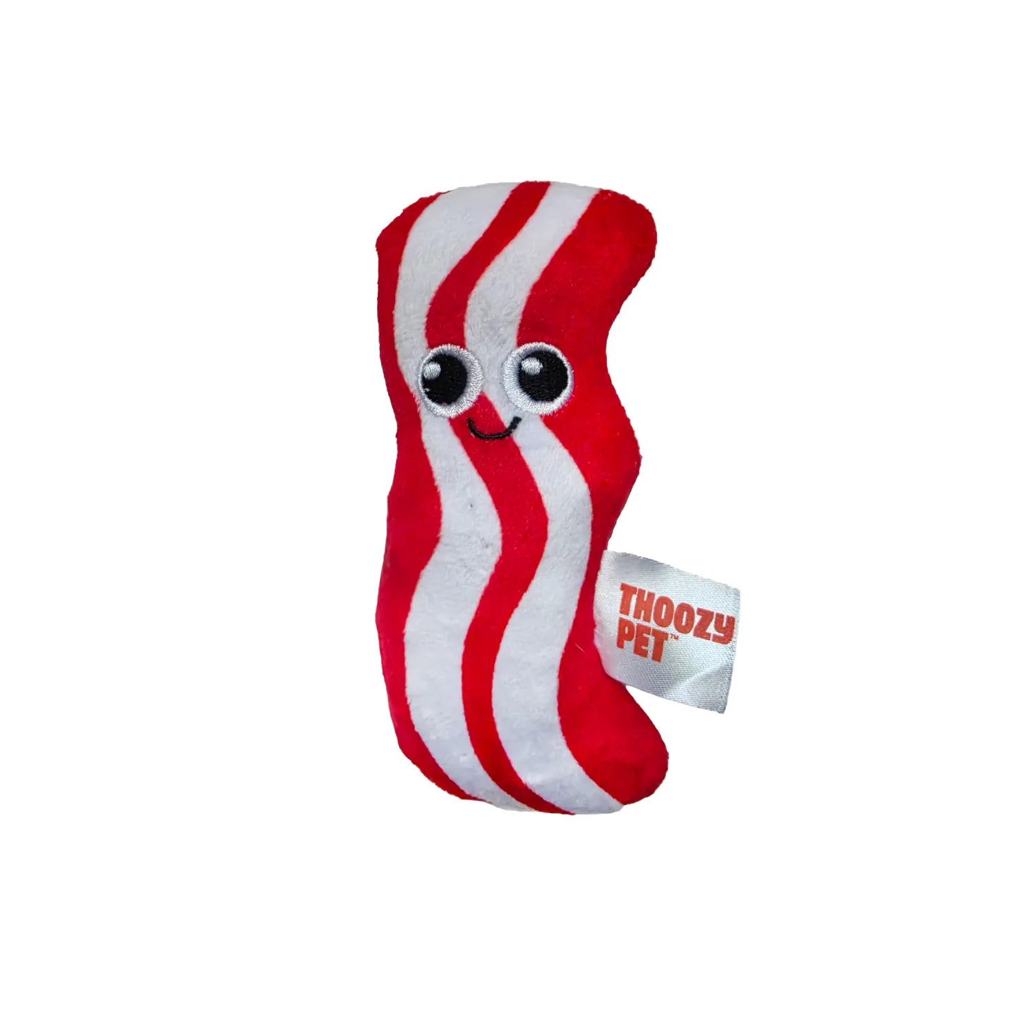 ThoozyPet Mighty Minis Bacon Plush Dog Toy