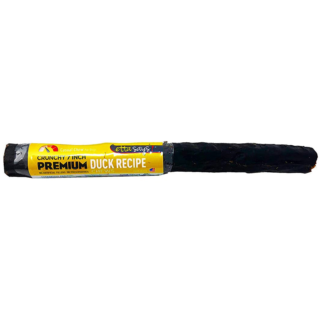 Etta Says! Crunchy Duck Dog Chews 7in