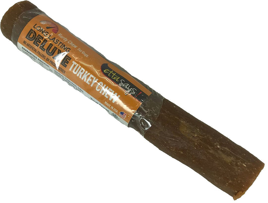 Etta Says! Deluxe Bully Turkey Dog Chews 7in
