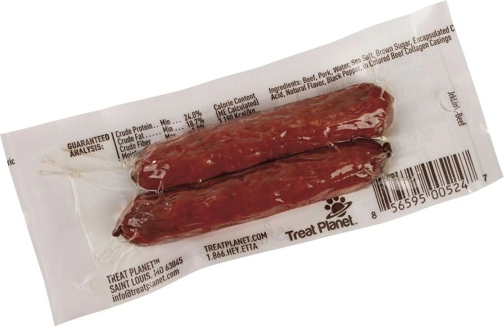 Etta Says! Sausage Link Beef Dog Chew 1.25oz (Case of 12)