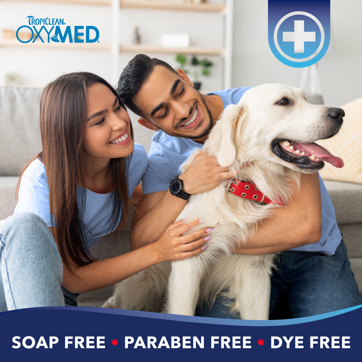 TropiClean OxyMed Medicated Anti-Itch Conditioning Treatment for Pets, 1 gal