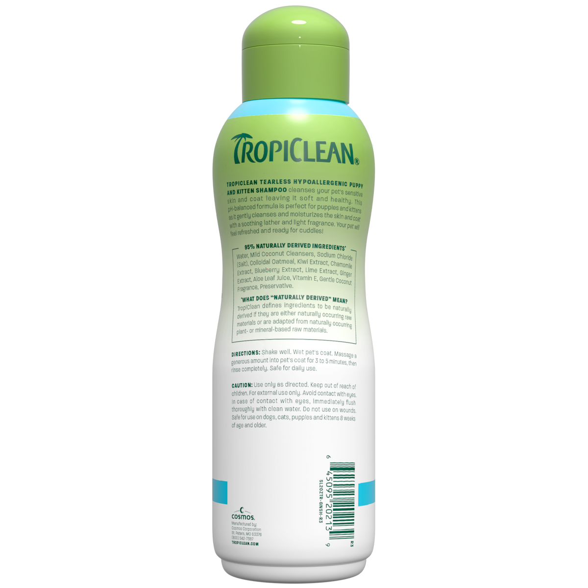 TropiClean Hypoallergenic Puppy & Kitten Shampoo, 20oz