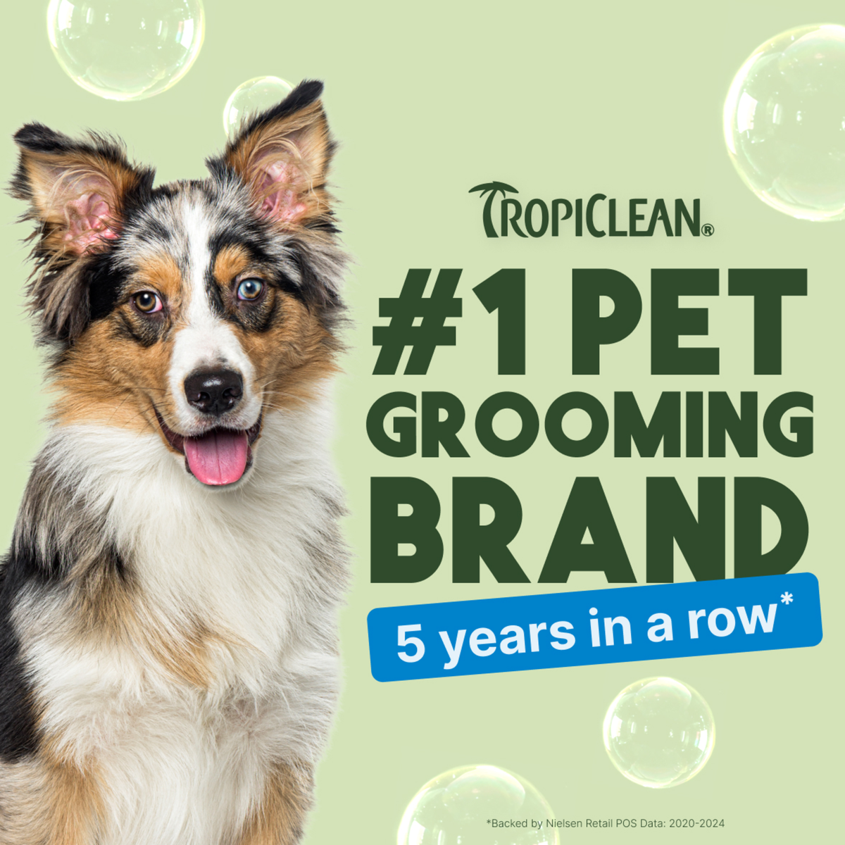 TropiClean Lime + Coconut Shed Control Pet Shampoo, 1 gal