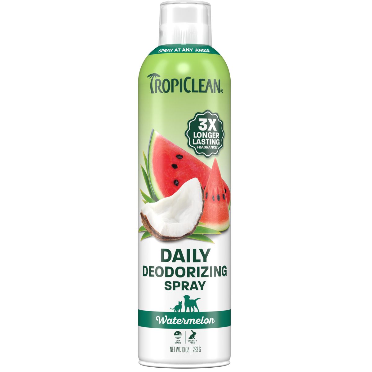 TropiClean Watermelon Deodorizing Pet Spray, 10oz