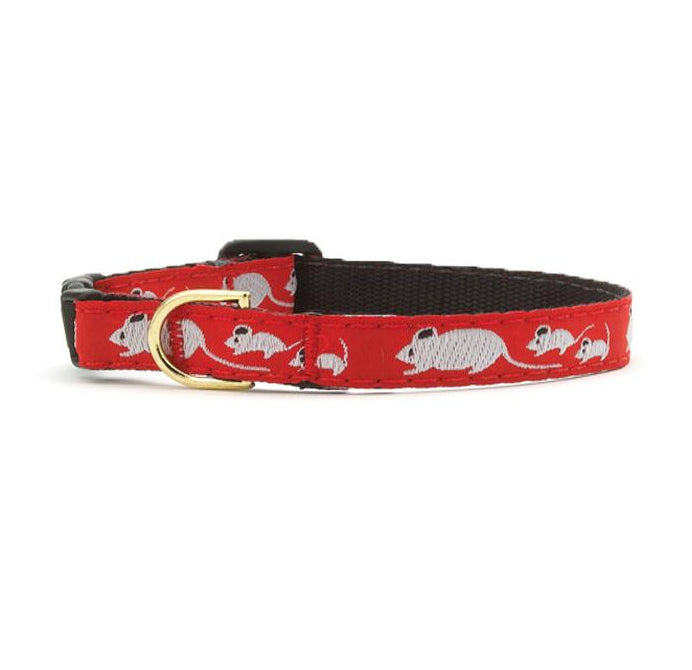 Up Country Mouse Cat Collar