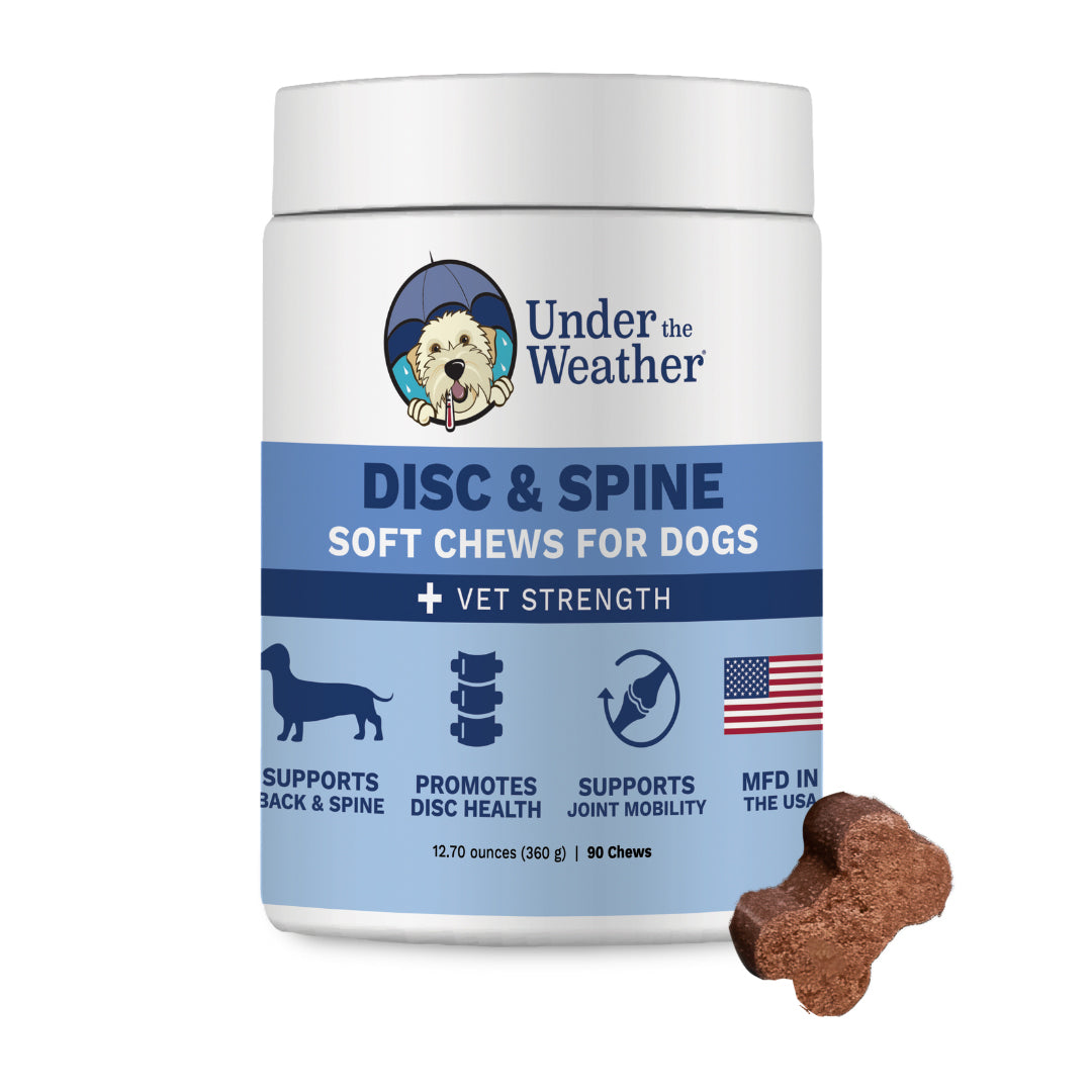 Under the Weather Disc & Spine Soft Chew 60ct.