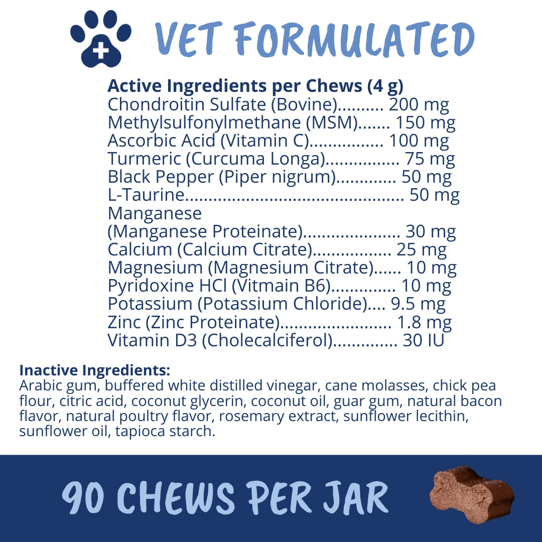 Under the Weather Disc & Spine Soft Chew 60ct.