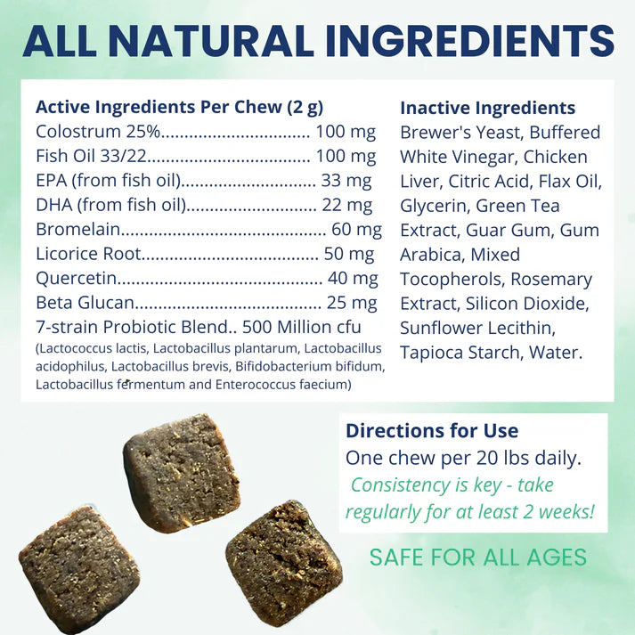 Under the Weather Allergy & Itch Soft Chew 60ct