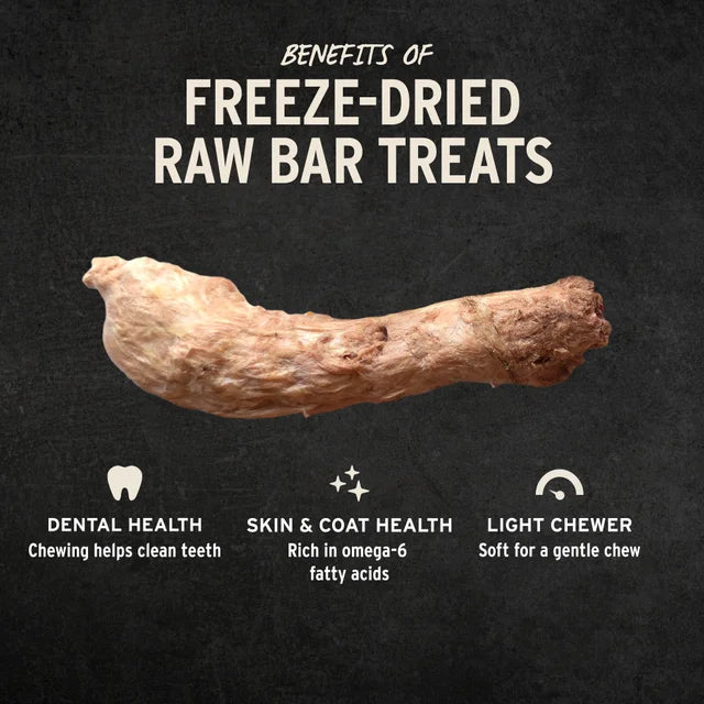 Vital Essentials RAW BAR Freeze-Dried Raw Chicken Necks Dog & Cat Treat, 1.23 oz