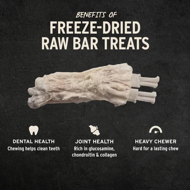 Vital Essentials RAW BAR Freeze-Dried Raw Beef Tendon Dog Treat, 1.76 oz