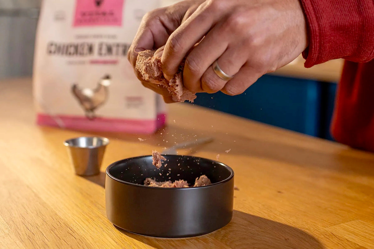 Vital Essentials® Freeze-Dried Raw Chicken Entree Cat Food Mini Patties, 8 oz