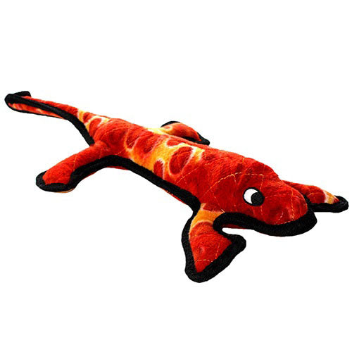 VIP Tuffy Desert Lizzy Lizard Dog Chew Toy 18"