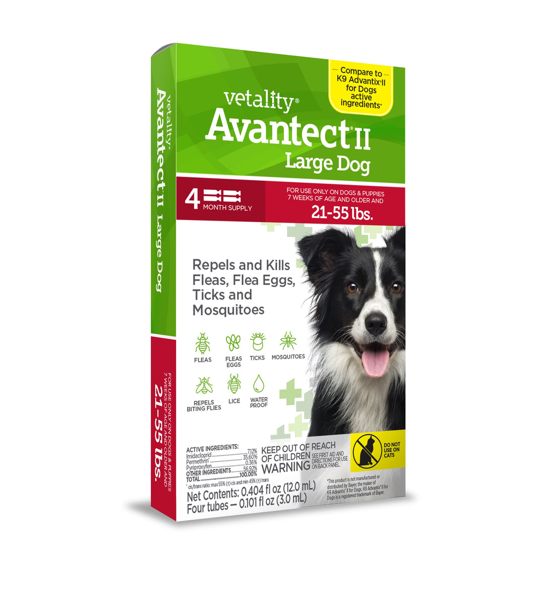 Vetality Avantect II Medium Dog 11-20 lbs