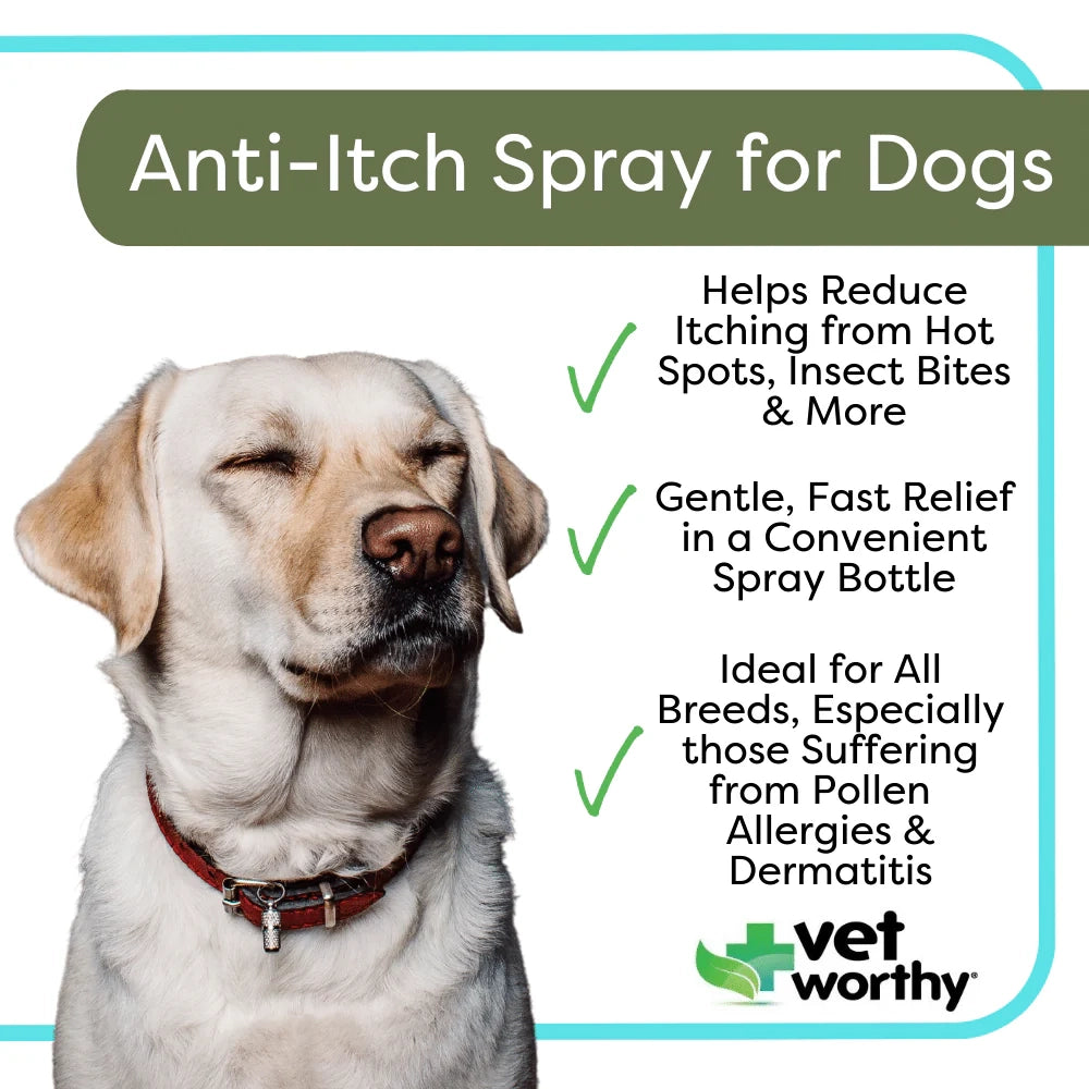 Vet Worthy Anti-Itch Spray  8oz