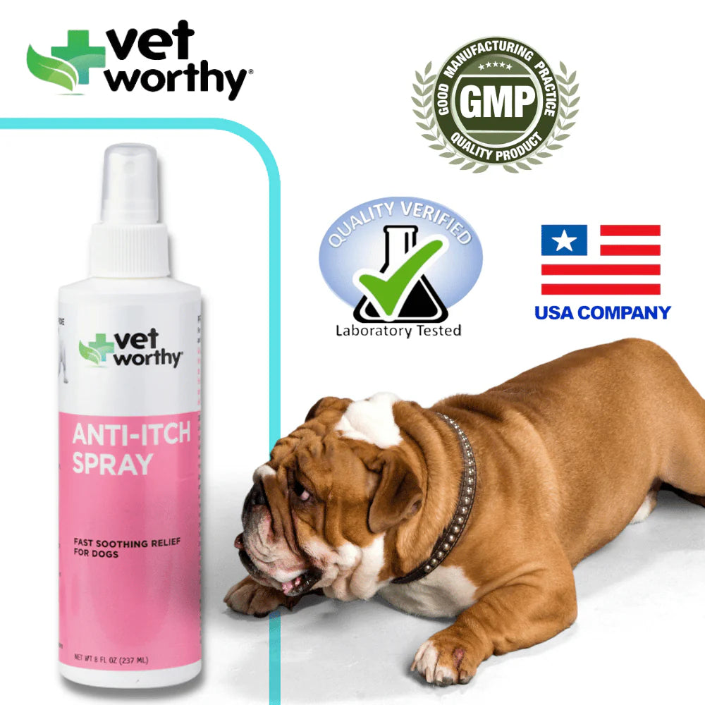 Vet Worthy Anti-Itch Spray  8oz