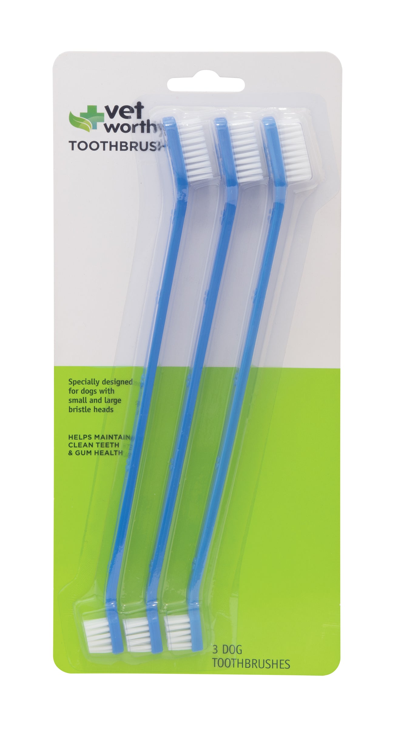 Vet Worthy Pet Toothbrush Set of 3