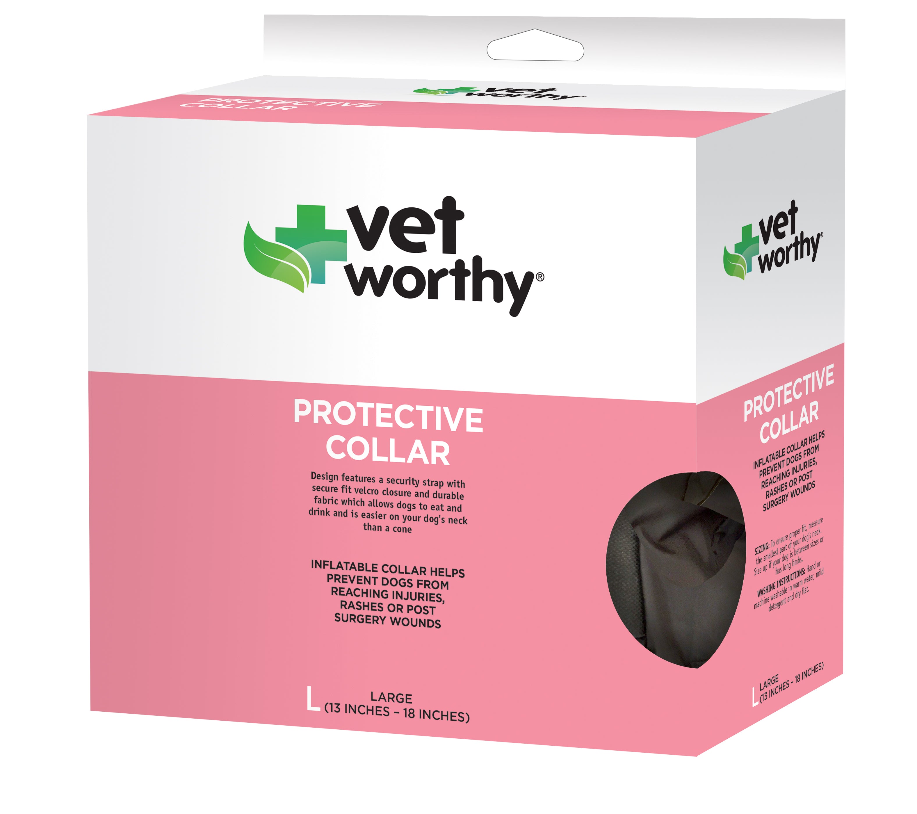 Vet Worthy Pet Protective Collar Large Boxed