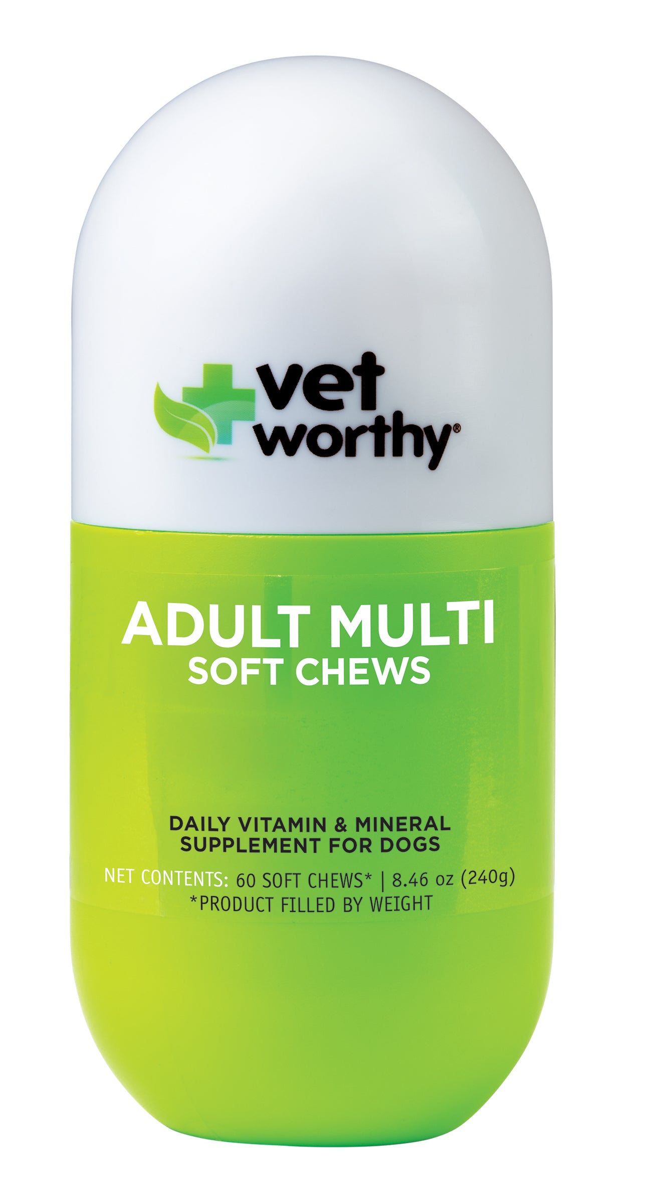 Vet Worthy Multi-Vitamins for Adult Soft Chews 60ct