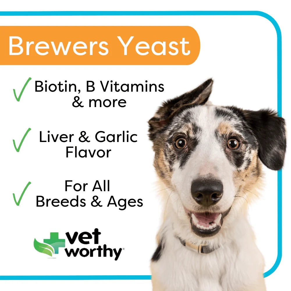Vet Worthy Brewer's Yeast Tablets 300ct