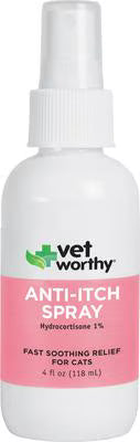 Vet Worthy Anti-Itch Spray Feline 4oz