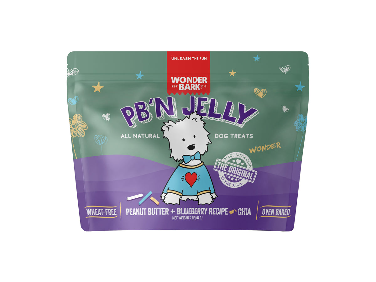 Wonder Bark Wonder Bites - PB'N Jelly 2oz.