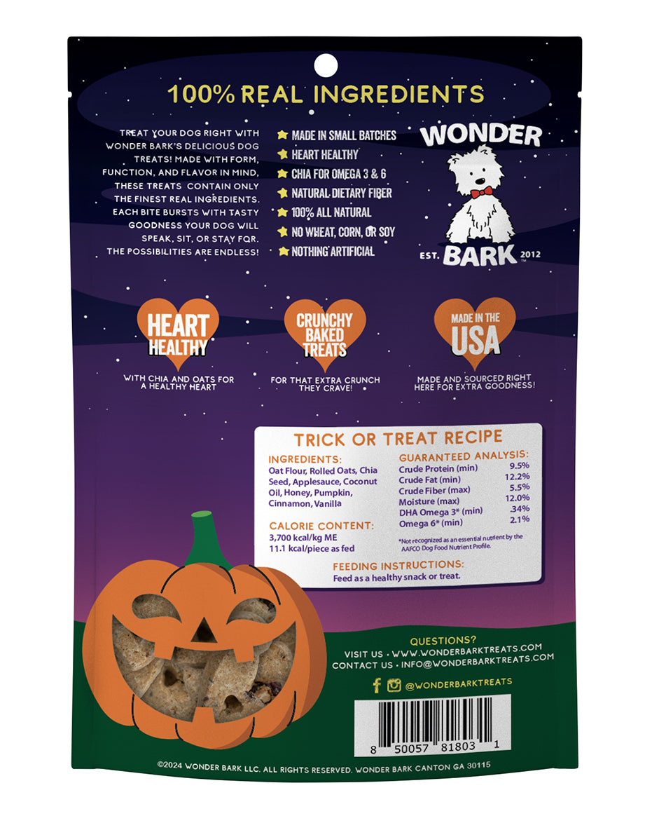 Wonder Bark Halloween Trick Or Treat 5oz.