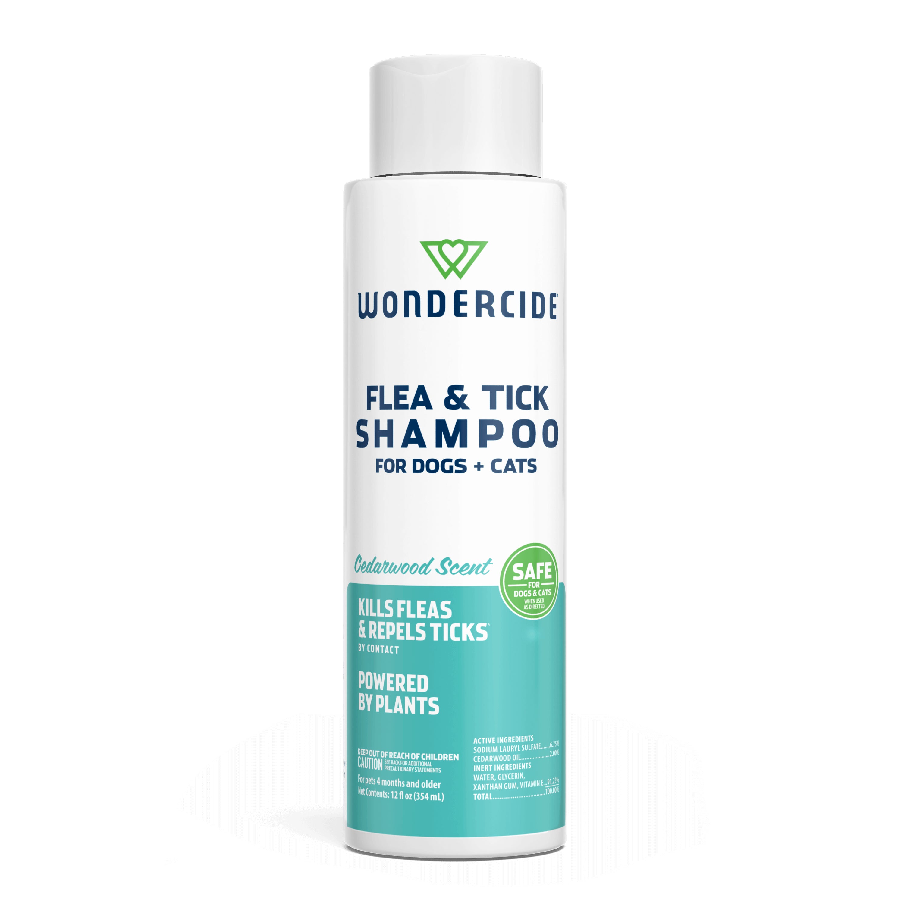 Wondercide Flea & Tick Liquid Shampoo 12 oz Cedarwood