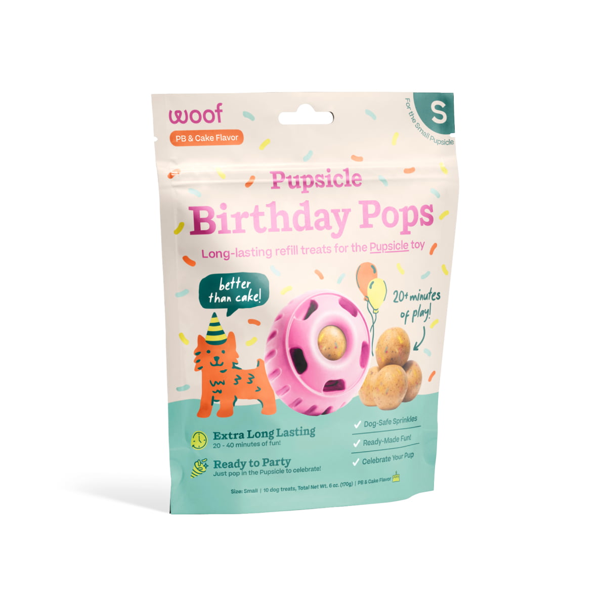 WOOF Birthday Pops Small