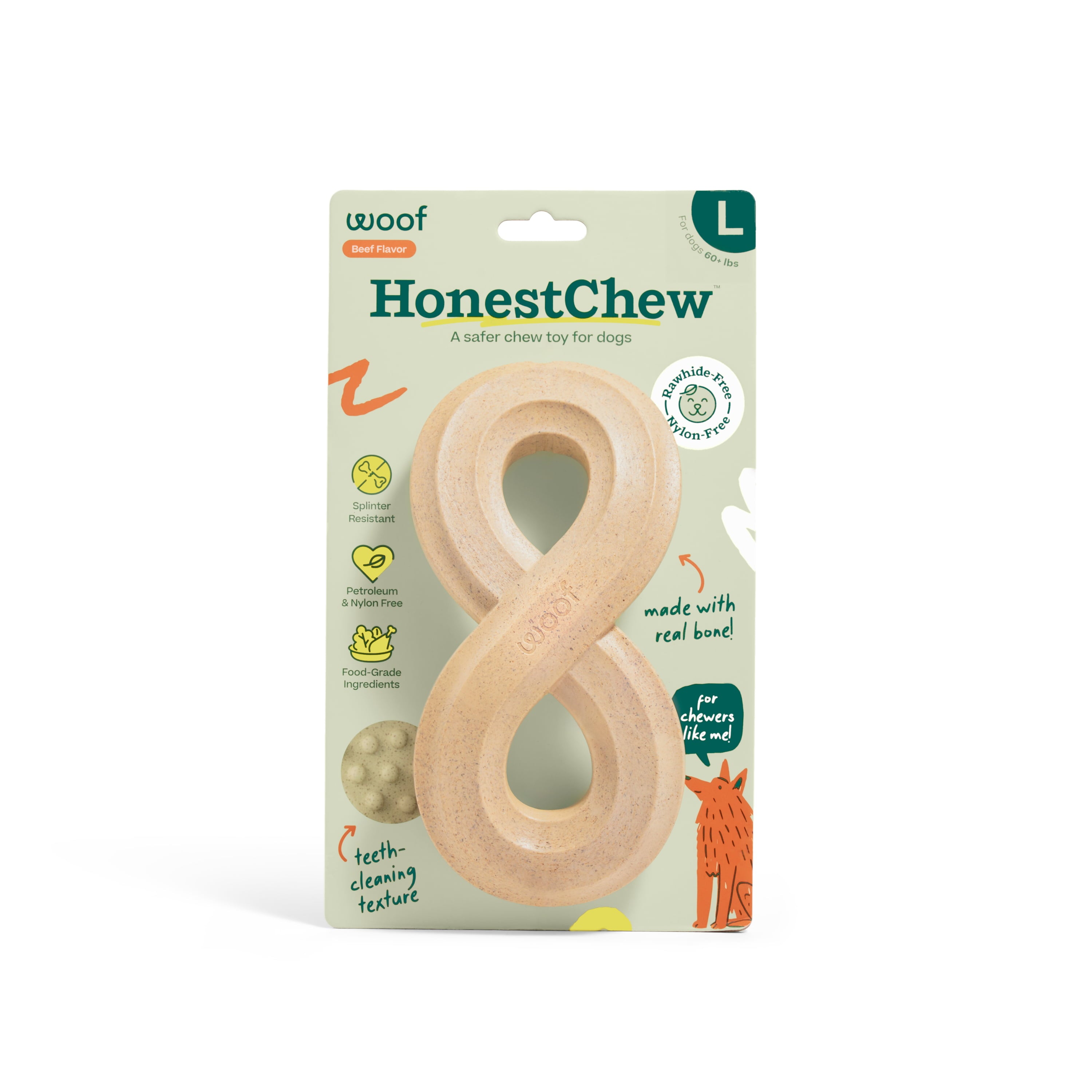 WOOF HonestChew Infinity Bone Large