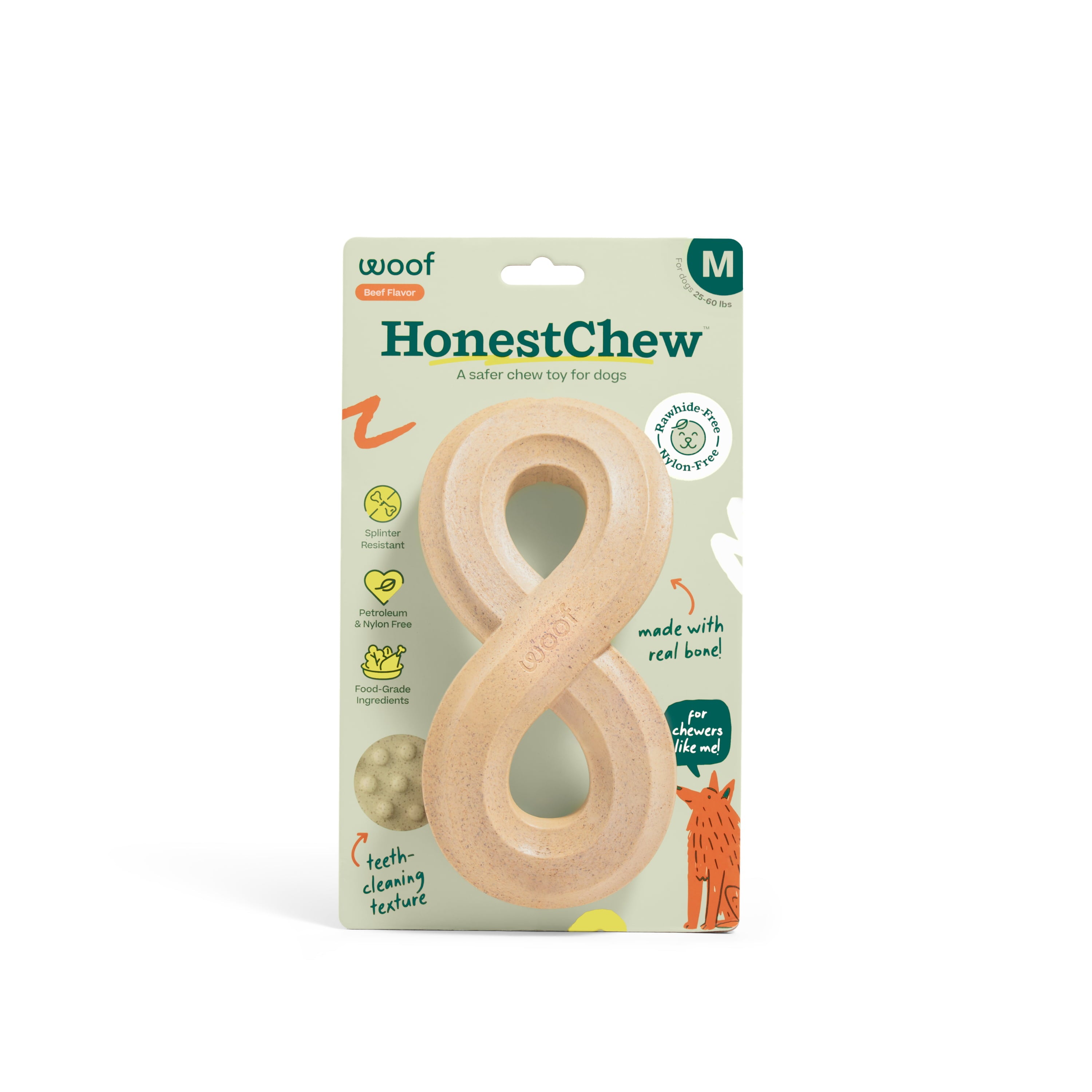 WOOF HonestChew Infinity Bone Medium