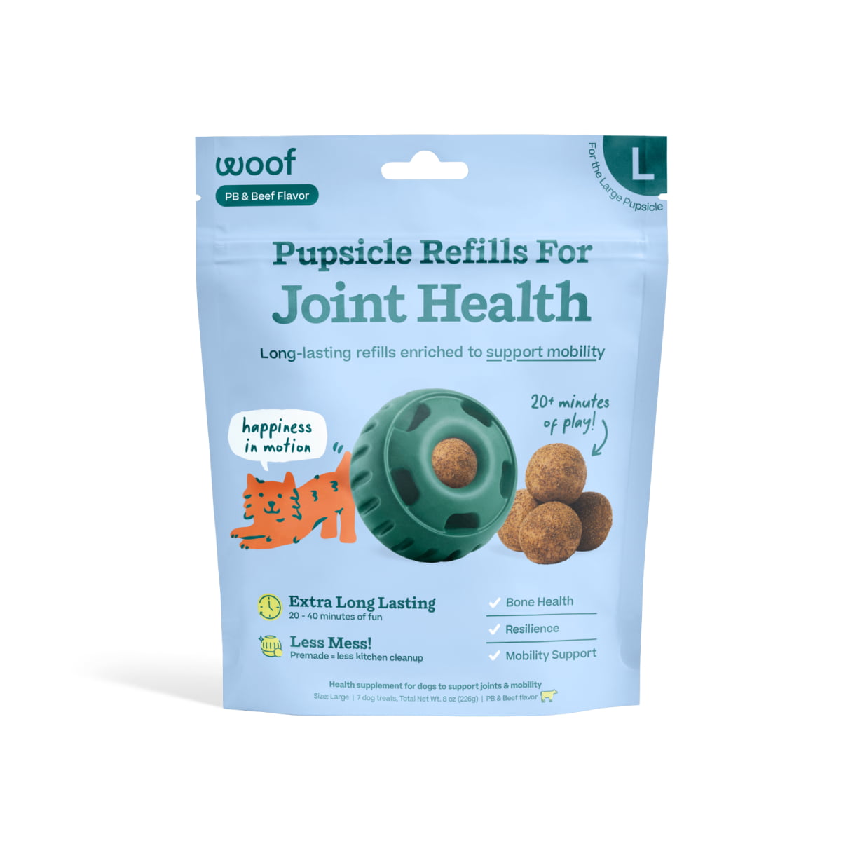 WOOF Joint Health Wellness Pops Large