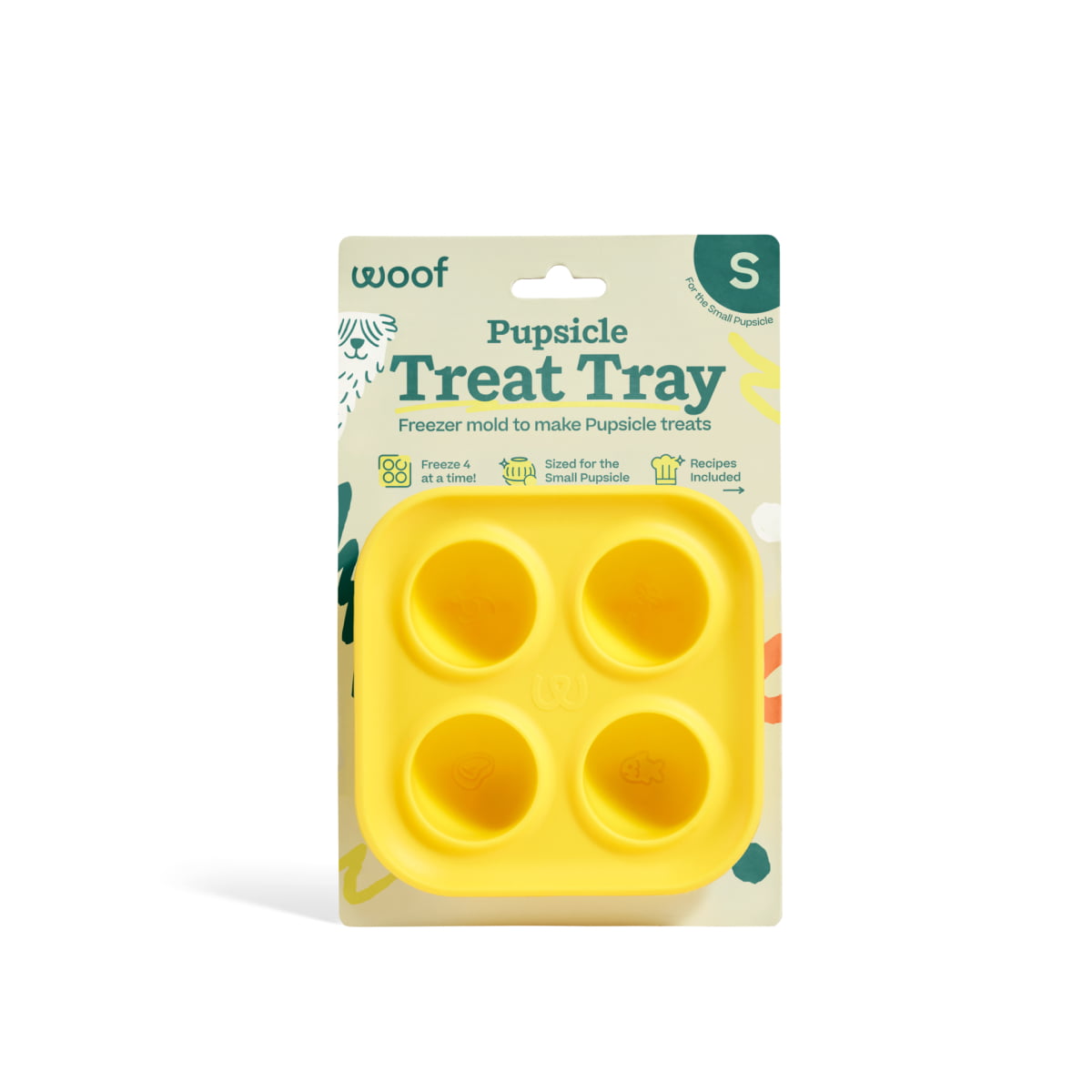 WOOF Pupsicle Treat Tray Small