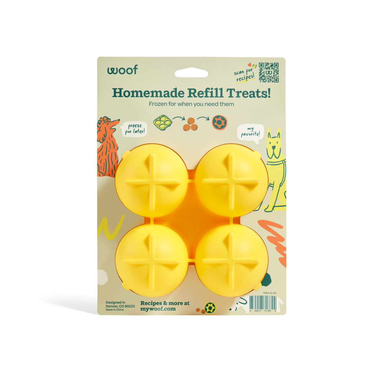 WOOF Pupsicle Treat Tray XL